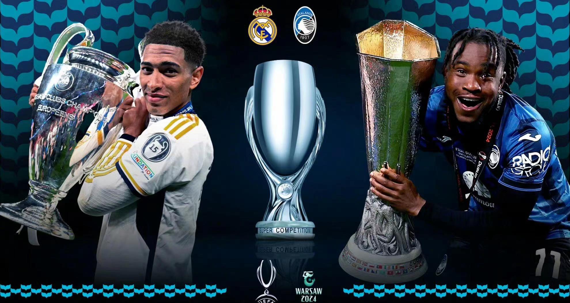 La Supercopa de Europa está a punto de comenzar, un ojo por ojo entre Real Madrid y Atalanta